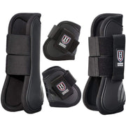 Harrison Howard bottes tendons ensemble avant montrant protection et style
