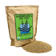 Harrison's emballage avant avec visuel clair et garantie biologique