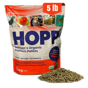 Harrison's HOPP sac 5 lb en présentation frontale montrant l’emballage bio et économique