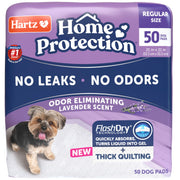 Hartz emballage avant montrant 50 coussinets pour protection et rangement facile