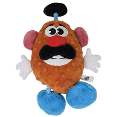 Hasbro Mr. Potato Head gros plan sur la texture peluche crépitante utile pour stimuler