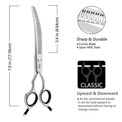 HASHIMOTO gros plan dents 23 dents efficacité d'amincissement 80%