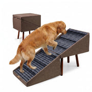 Haven Pet vue de face des escaliers robustes facilitant l’accès au canapé