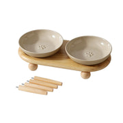 Havniva gamelles ensemble vue avant montrant design large pour confort