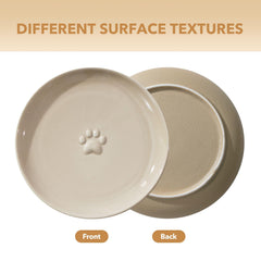 Havniva supports en bois deux hauteurs, ajustement ergonomique pour chat