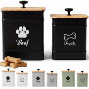 HB Design Co. boîte devant posée sur comptoir, conserve friandises visibles