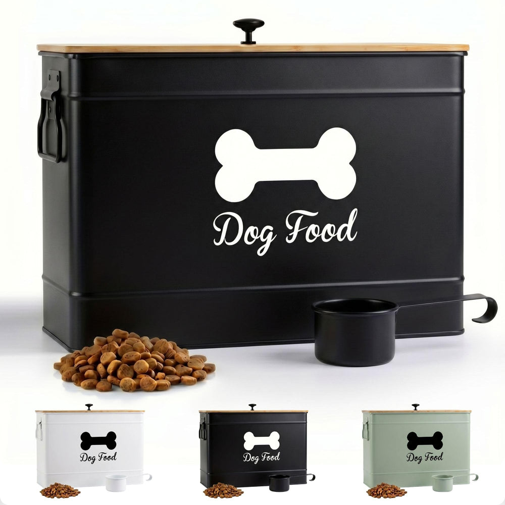 HB Design Co. vue avant du conteneur, rangement stable et esthétique