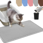 HCY&WLD tapis face avant qui protège le sol et retient la litière