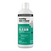 Healthy Skin + Coat flacon avant montrant l’étiquette et bénéfice nettoyage efficace