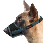 HEELE muselière face avant montrant maintien sûr et design ergonomique