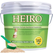 HEIRO pot de poudre face montrant emballage et simplicité d'utilisation