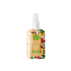 Hempz flacon avant montrant l'étiquette parfum tropical pour rafraîchir