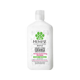 Hempz Petz bouteille de face montrant l'étiquette et l'avantage hydratant