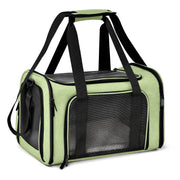 Henkelion vue de face du sac de transport vert, design approuvé avion