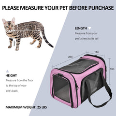 Henkelion intérieur du sac avec chat pour démontrer espace et sécurité