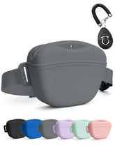 heouvo pochette face avant gris montrant taille compacte et accès rapide