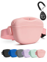 heouvo sac avant rose montrant l'ouverture pratique et gain de temps
