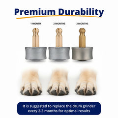 Heusom tambour installé sur Silent Groom Pro réduit bruit