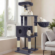 Heybly vue frontale de l'arbre à chat montrant stabilité et design