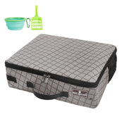 HiCaptain bac devant kaki montrant fermeture et forme, pratique pour voyage