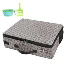 HiCaptain bac devant kaki montrant fermeture et forme, pratique pour voyage