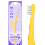 HICC PET vue avant de la brosse et emballage pratique pour rangement