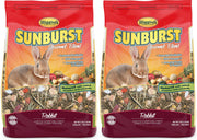 Higgins emballage avant Sunburst 2 pack montrant contenu naturel et praticité
