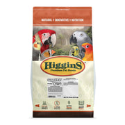 Higgins Sunburst emballage frontal montrant le sac de 20 lb et conservation pratique