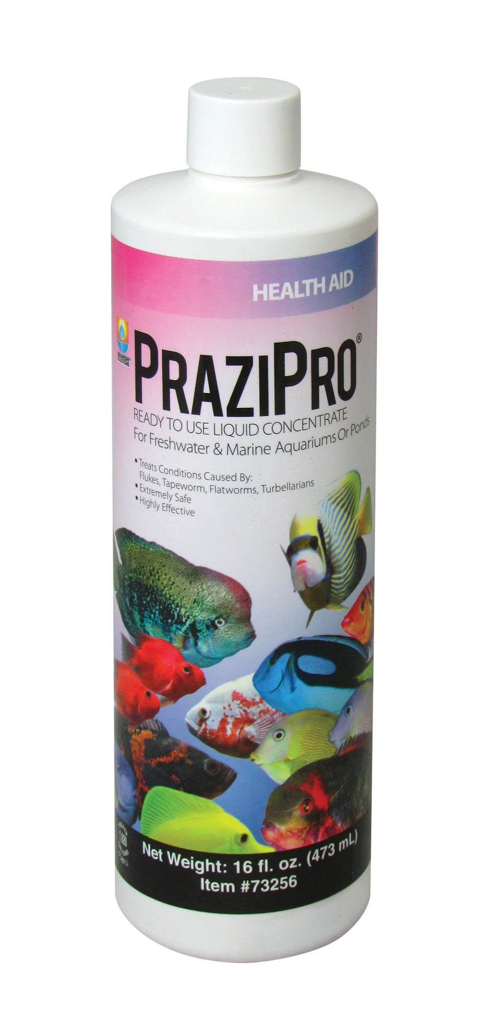 Hikari Prazipro emballage avant montrant flacon et dosage sécurisant pour traitement