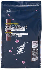 Hikari Saki Growth emballage avant, assure nutrition complète et couleurs vives