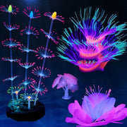 HIKTQIW devanture pack de 4 décorations montrant la variété et l'installation facile