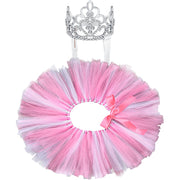 Hillban couronne et tutu vus de face pour look festif