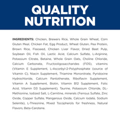 Hill's PRESCRIPTION DIET étiquette produit avec ingrédients et formulation contrôlée