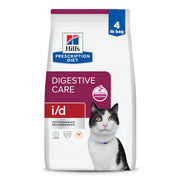 Hill's Prescription Diet emballage avant montrant la formule i/d et bénéfice digestif