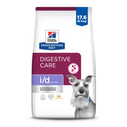 HILL'S PRESCRIPTION DIET emballage avant montrant la formule i/d Low Fat et bénéfice digestif