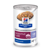HILL'S PRESCRIPTION DIET : face de la boîte montrant la formule faible en gras et bénéfice digestif
