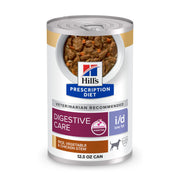 HILL'S PRESCRIPTION DIET face de la boîte montrant la formule i/d Low Fat et l’usage vétérinaire bénéfique