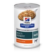 HILL'S PRESCRIPTION DIET emballage avant montrant la recette et bénéfice gestion multiple