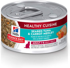 Hill's Science Diet boîte face avant montrant l'emballage et l'appétence