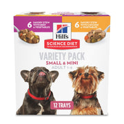 Hill's Science Diet emballage avant montrant assortiment pratique