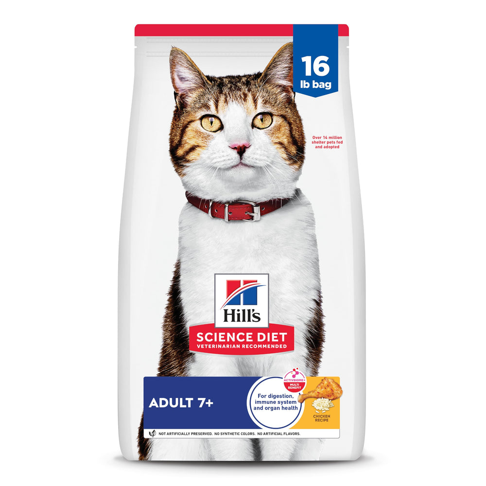 Hill's Science Diet sachet face montrant l'emballage et les bénéfices nutritionnels