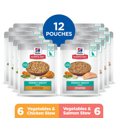 Hill's Science Diet gros plan pâte au poulet texture savoureuse et digestible