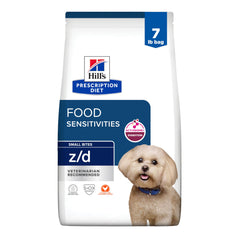 Hill's Prescription Diet z/d emballage face montrant la formulation clinique