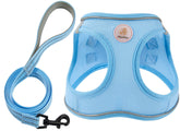 Hipubby harnais devant bleu montrant coupe ergonomique et confort