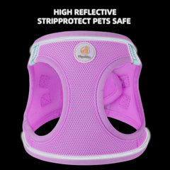 Hipubby laisse réfléchissante détail anneau pour meilleure visibilité