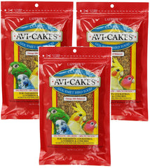 Hoiyen Lafeber Avi-Cakes emballage avant montrant le lot de 3 bénéfice appétence