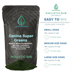 Holistic Bin cuillère doseuse illustrant dosage précis et facilité d'utilisation