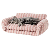 Hollypet vue face avant du canapé, confort visible pour repos