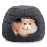 Hollypet lit caverne face avant montrant refuge confortable