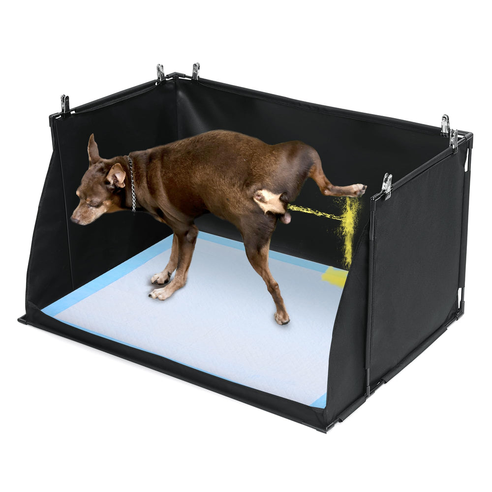HOMBYS vue avant du bac montrant protection anti-projection et espace intérieur